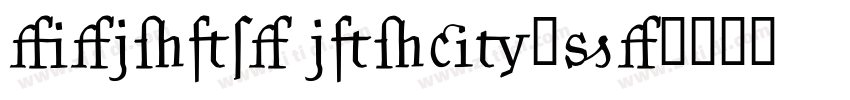 felgine ligature字体转换
